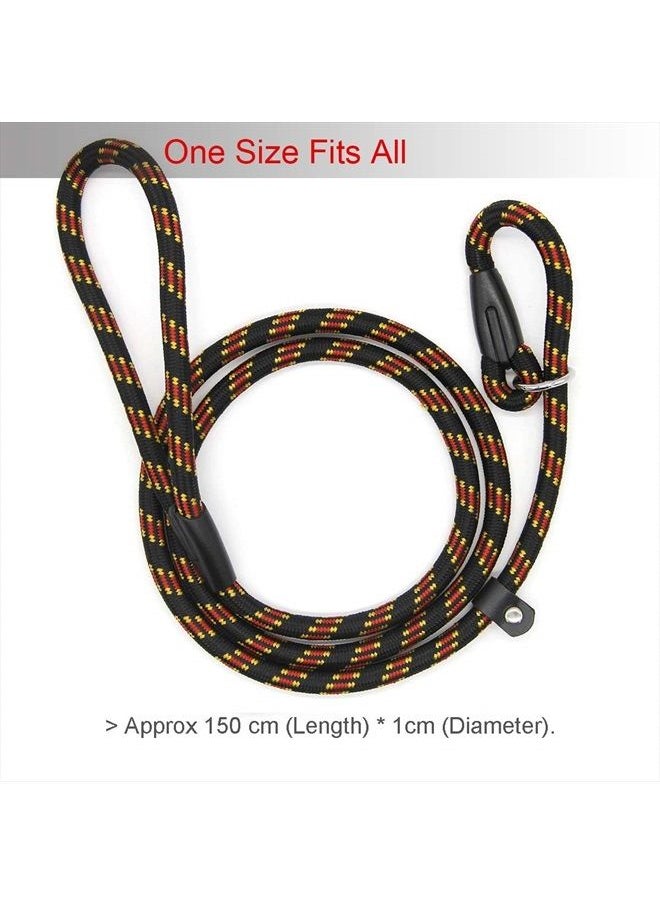 Coolrunner - Durable Dog Slip Rope Leash, 5 FT Dog Training Leash, Strong Slip Lead, Standard Adjustable Pet Slipknot Leash for Small Medium Dogs(10-80 lb) - Image 1