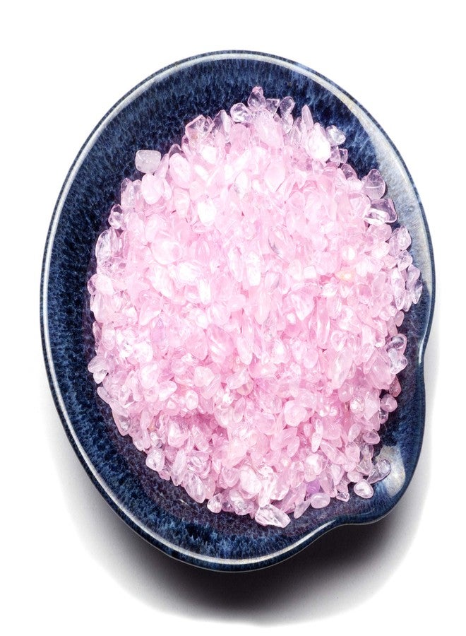 Cherry Tree Collection 1/2 Pound Polished Tumbled Gemstone Chips, Pebbles, Crystal Chips Bulk for Jewelry Making, Healing, Plants, Succulents, Aquariums, Decoration, Chakra (Rose Quartz) - Image 2