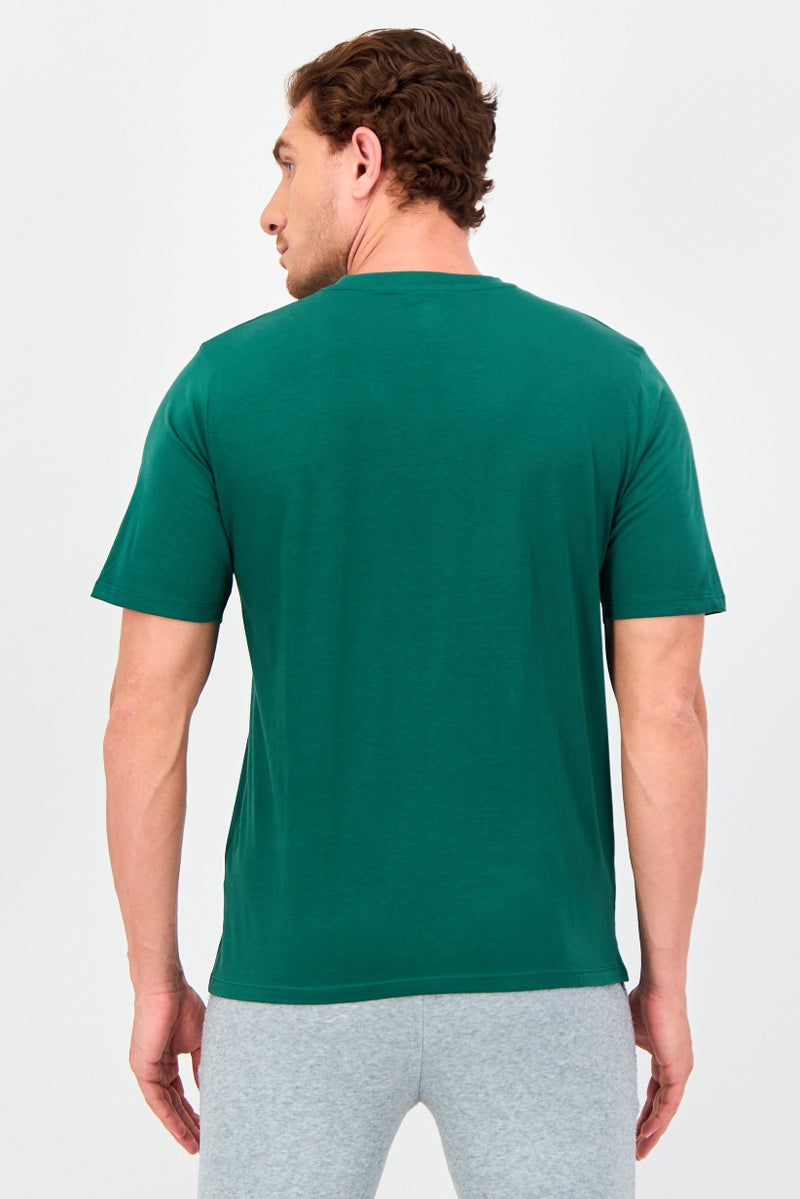 Champion Men Sportswear Fit Short Sleeve Outdoor T-Shirt, Green - Image 3