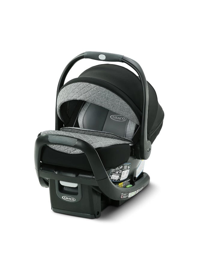 Graco SnugRide SnugFit Elite Infant Car Seat, Anti Rebound Bar for Extra Safety, SnugLock Easy Install, Premium softgood, All-Weather Boot, Baby Car seat, Nico - Image 1