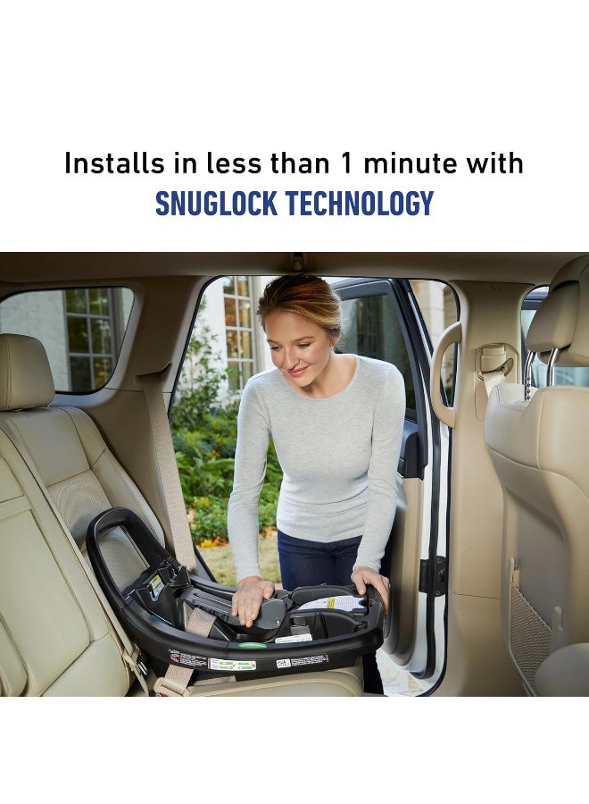 Graco SnugRide SnugFit Elite Infant Car Seat, Anti Rebound Bar for Extra Safety, SnugLock Easy Install, Premium softgood, All-Weather Boot, Baby Car seat, Nico - Image 3