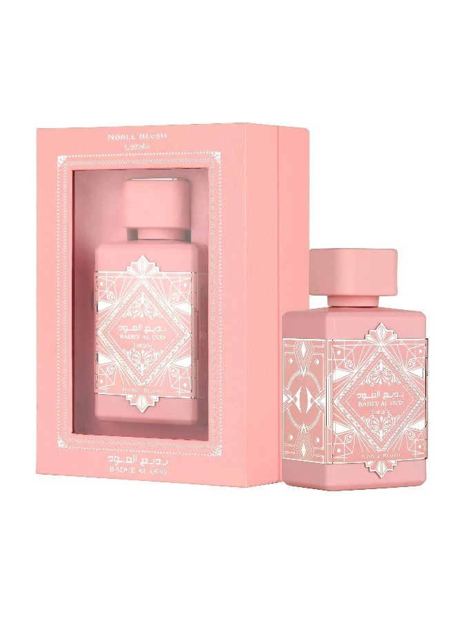 Lattafa Badee' Al Oud Noble Blush Eau de Parfum for Women - 100 ml - Image 1