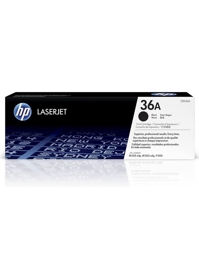 Compatible ink cartridge for HP 36A Black
