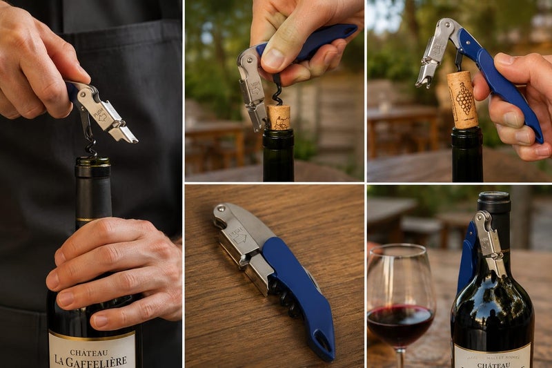 Carasco Wine Bottle Opener - Stainless - Image 3