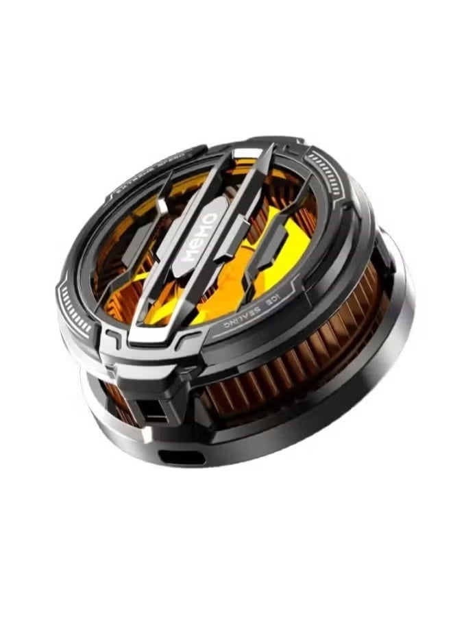 Memo 15W Magnetic Phone Radiator Cooling Fan | Fast Heat Dissipation Cooler with Metal Stand for Smartphone, Tablet & Laptop – Enhanced Gaming Performance - Image 1