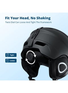 Akaso Ski Helmet For Men And Women, Snowboard Helmet, Snow Sport Helmet, Goggles Compatible, Ski Helmet For Youth  - Image 5