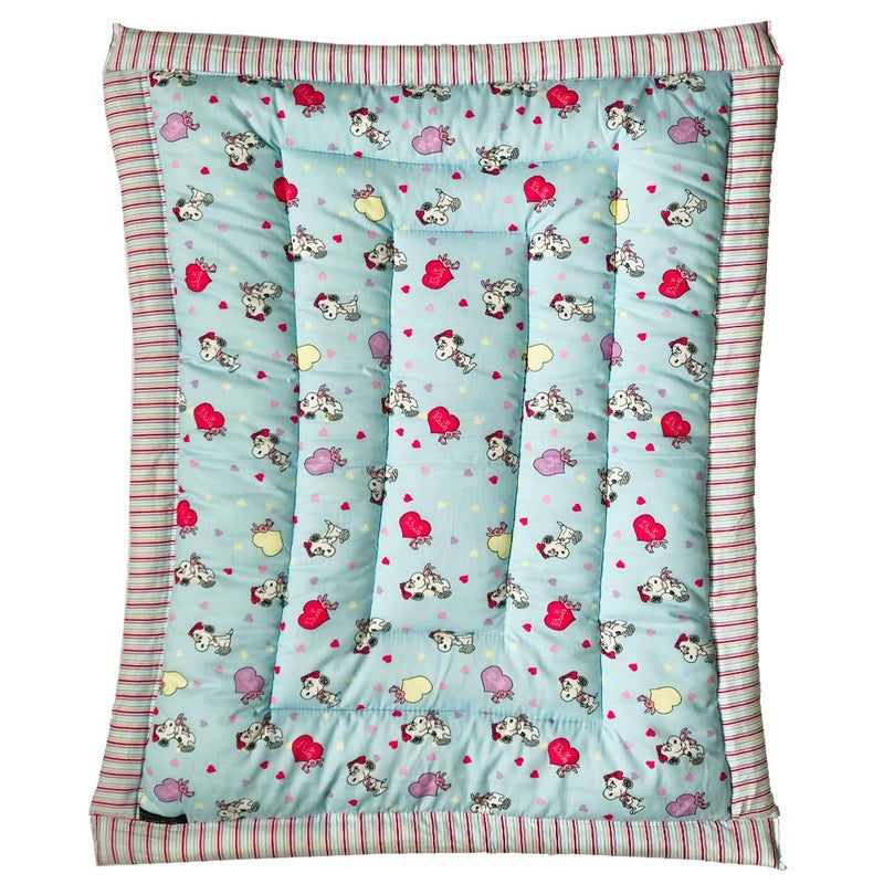 RURIBOSY RURIBOSY |Bedding Mattress for Cotton, Baby Sleeping Bed Set Godari Baby Cradle Bed |Sleeping Mat |Multi Purpose Cushioned Bed | Made with Pure Cotton | Multi-Size (Short Queen) - Image 1