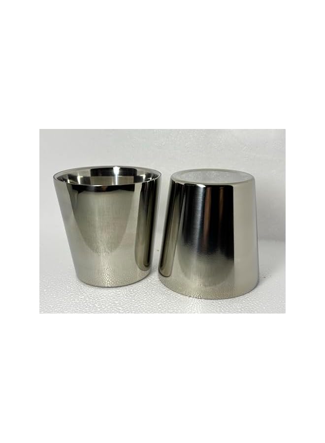 S-TOP Stainless steel double wall drinking cup (2 cups inside) - Image 3