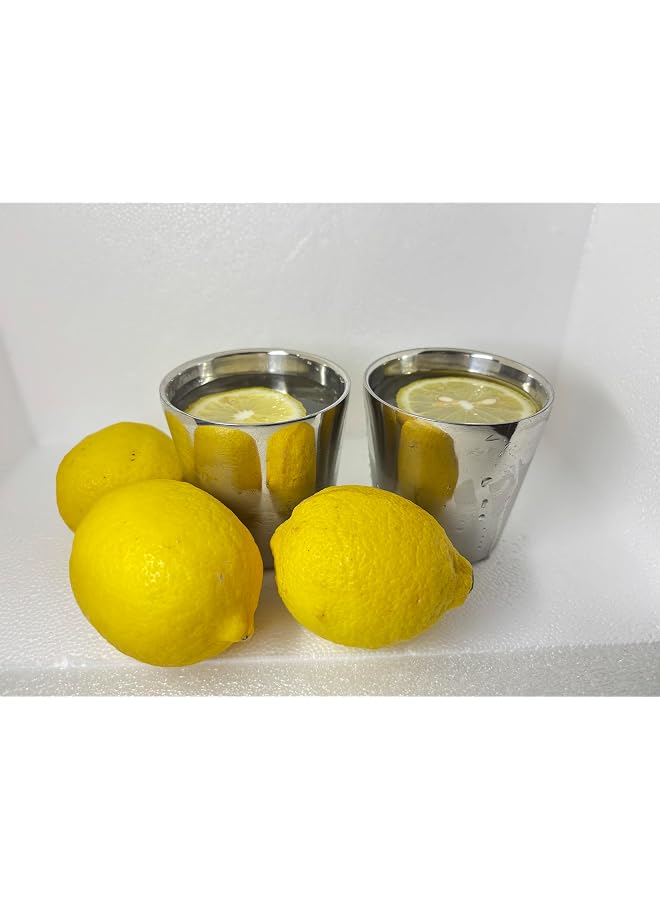 S-TOP Stainless steel double wall drinking cup (2 cups inside) - Image 1