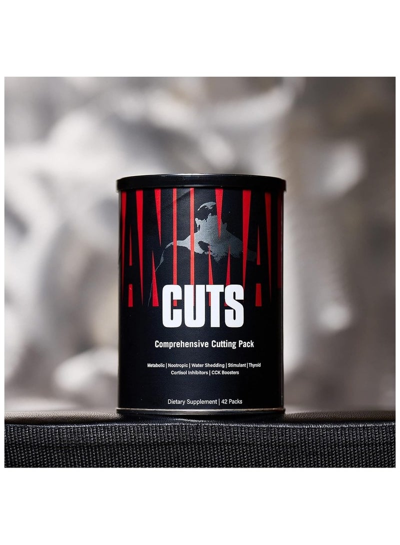 UNIVERSAL NUTRITION Animal Cuts Comprehensive Cutting Pack, 42 Packs - Image 2