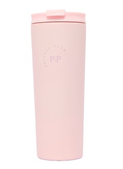 Stainless Steel 24 Oz 2 in 1 Water Bottle With Straw And Travel Cup, Pink Logo Design - pzsku/Z28DFF3F019C80EE59FCBZ/45/_/1740075487/001d5081-e27e-43d3-a30f-31d49ab191ff