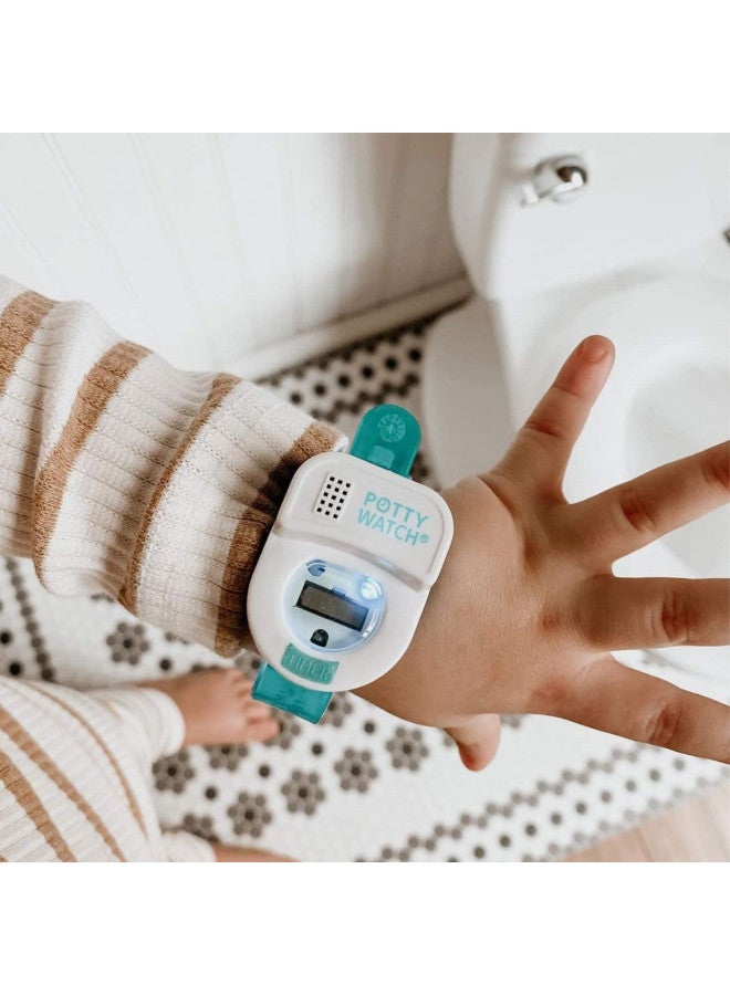 POTTY TIME Potty Watch for Kids Potty Training - Potty Training Watch with 3 Fun Flashing Lights and Music - Water-Resistant Watch - Potty Watch Remind Kids Every 30, 60 or 90 Minutes - Blue - Image 4