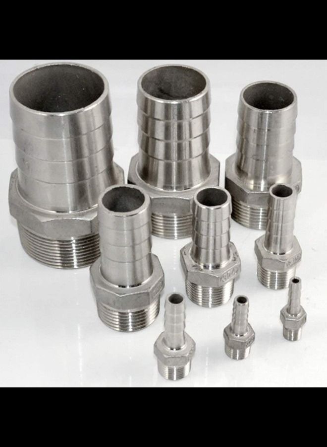 ABBASALI Male Thread Hose Pipe Fitting SS Kim Nipple 2'' - Image 1