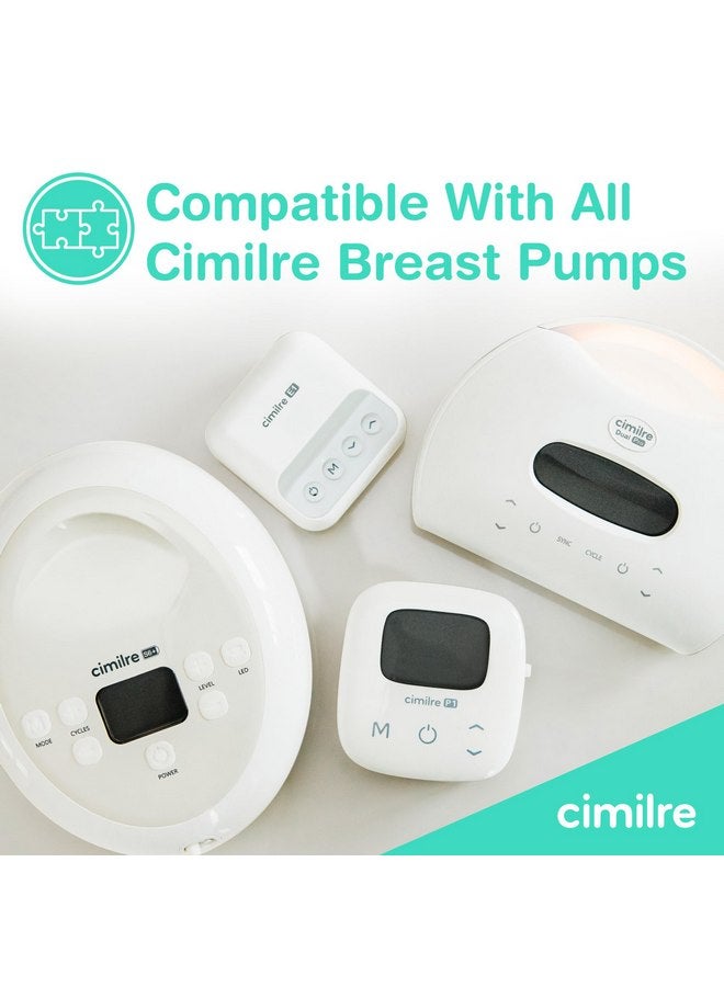 Cimilre 19MM Breast Shields, Spare & Replacement Breast Shields for The Cimilre Breast Pump, Comfortable Breast Pump Parts for Nursing Moms, 19MM Shields (Set of 2) - Image 2