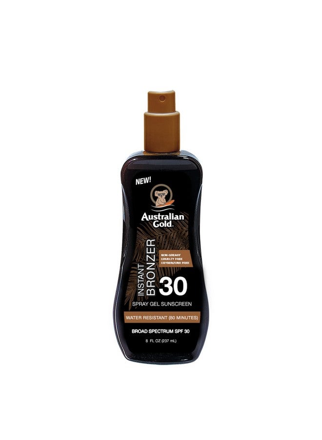 Australian Gold Sunscreen Gel Spray With Bronzer + Soothing After Sun Aloe Vera Gel, Hydrating Sunburn Relief & Broad Spectrum Uva;Uvb Spf 15 Sunscreen Spray, Crueltyfree & Vegan Skin Care Set - Image 4