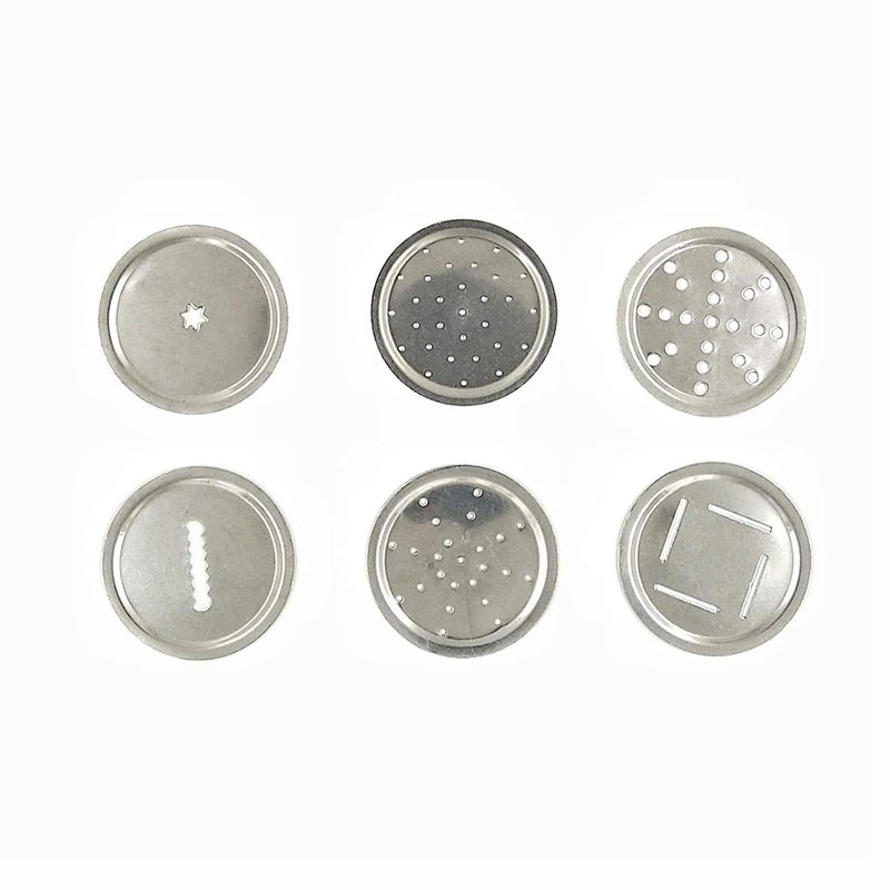 MR. MR Chakli Press MakerIdiyappam Maker Machine Stainless Steel with 6 Different jalis Making sev Gathiy etc - Image 3