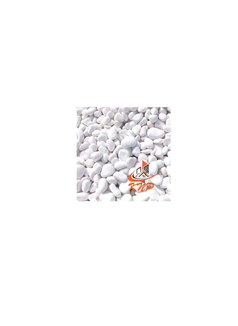 KNP Snow White Pebbles 20KG Bag 3-4 cm  - Image 2
