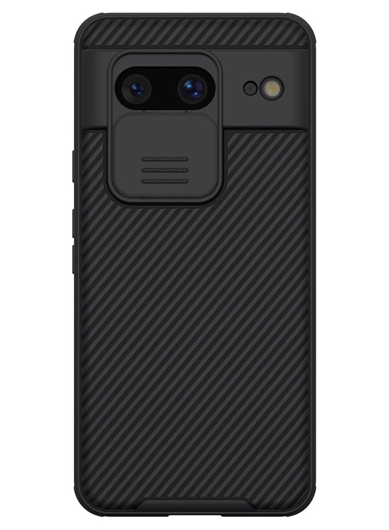 Nillkin CamShield Pro Google Pixel 8 Case Camera Protection Slide Camera Cover Slim Thin Slim Protective Case - Black - Image 1