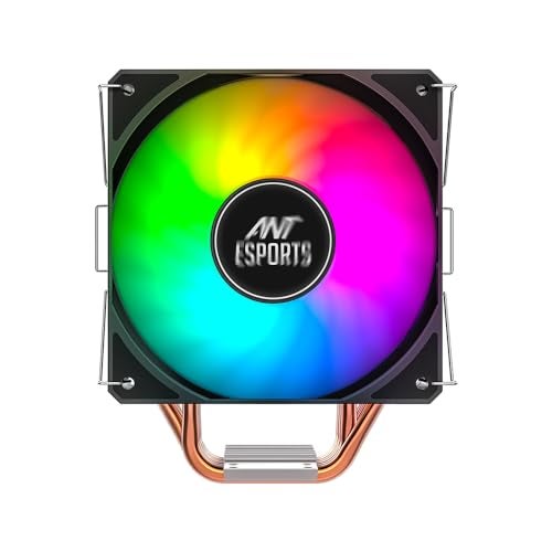Ant Esports ICE-C612 V2 ARGB CPU Cooler| Support Intel LGA1200, LGA115X, LGA20XX, LGA1366, LGA1700 and AMD FM1, FM2, FM2+, AM2, AM2+, AM3, AM3+, AM4, AM5 - Image 2