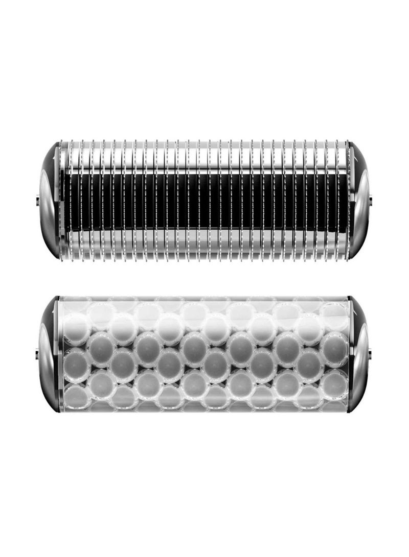 Geske Microneedle Face and Body Roller 8 in 1 SmartAppGuided Magenta 1unit - Image 3