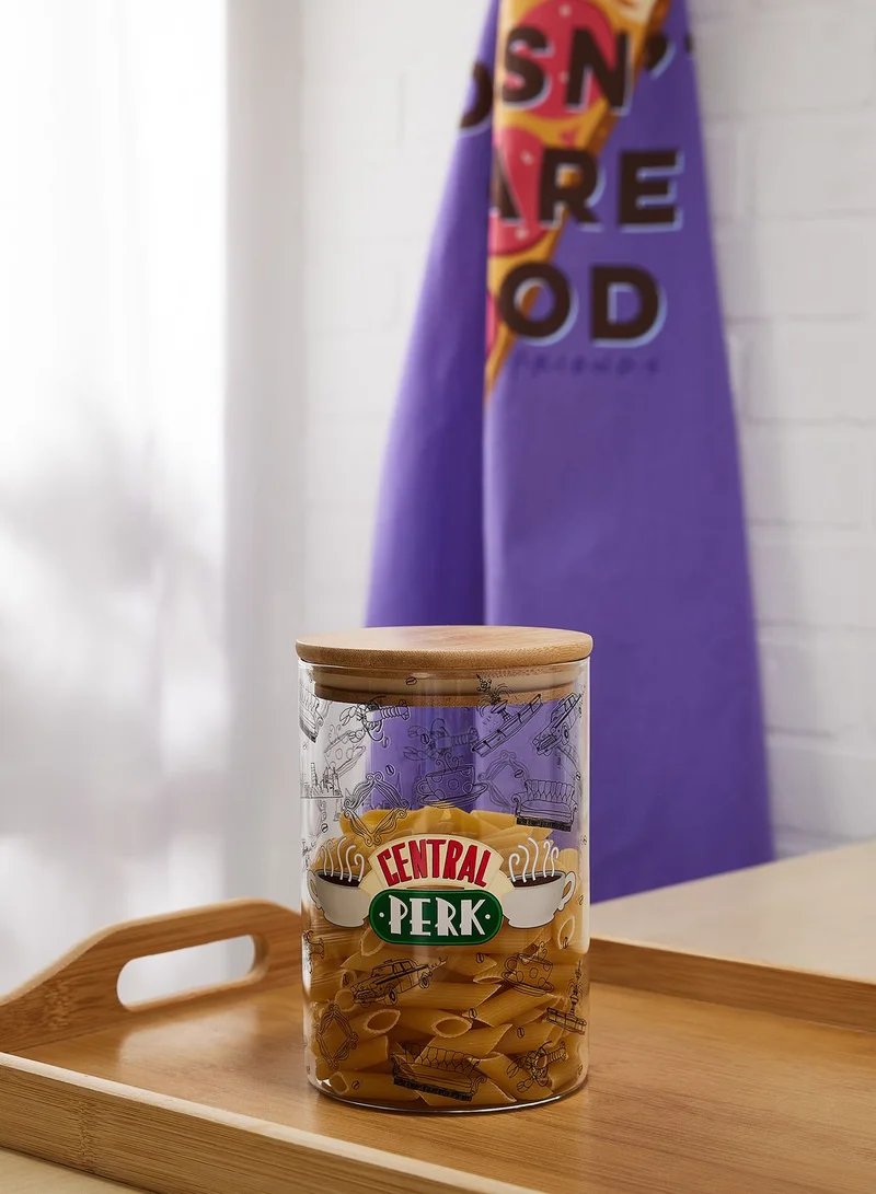 Half Moon Bay Friends Central Perk Storage Glass Jar 950Ml