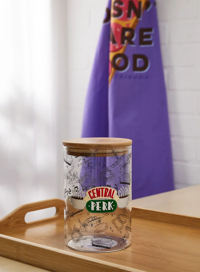 Half Moon Bay Friends Central Perk Storage Glass Jar 950Ml