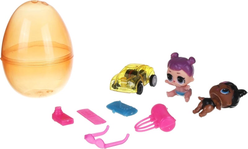 باير متجر الملحقات ألعاب مهارات بلاستيكية بتصميم دمية وتصميم عصري لجمع الدمى للأطفال - متعدد الألوان