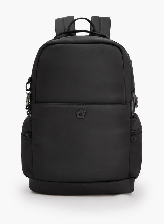 MISSY Solid Backpack With Adjustable Shoulder Straps - Image 1