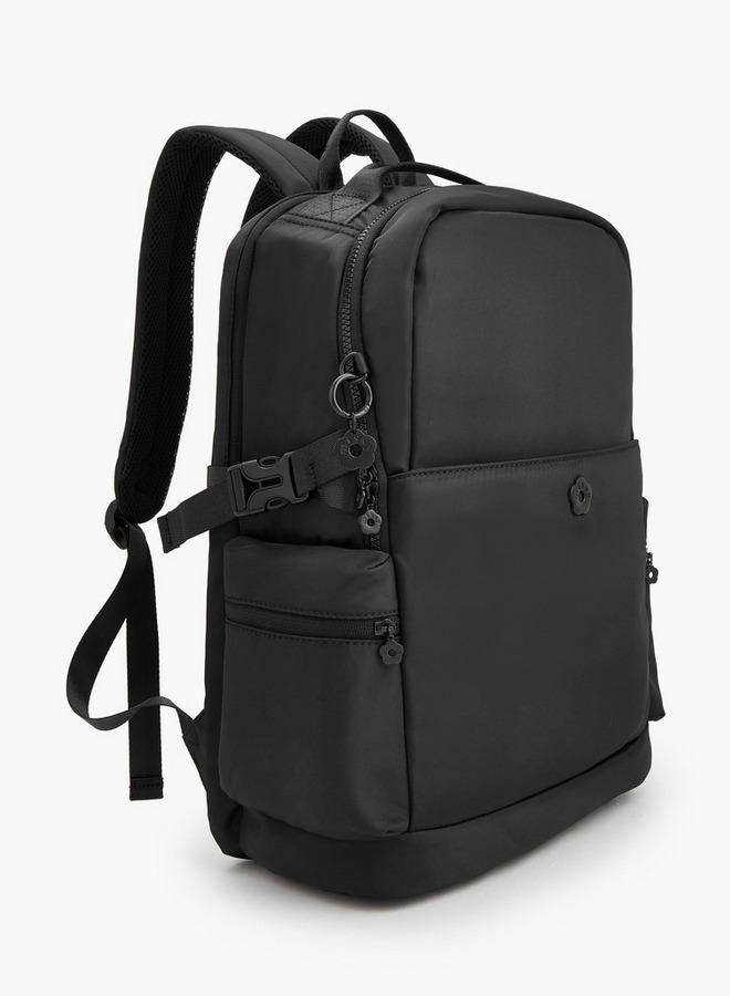 MISSY Solid Backpack With Adjustable Shoulder Straps - Image 2