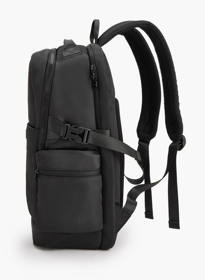 MISSY Solid Backpack With Adjustable Shoulder Straps - Image 3