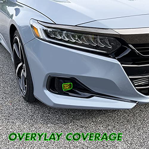 SlickMod PreCut Vinyl Yellow Tint for 2021-2022 Honda Accord Foglight (5. 21-22 Foglight, Yellow) - Image 2