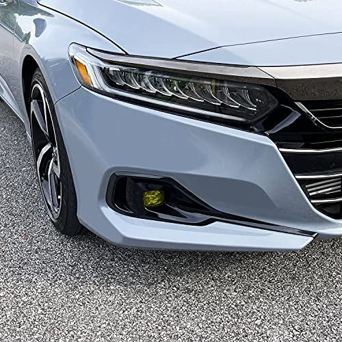 SlickMod PreCut Vinyl Yellow Tint for 2021-2022 Honda Accord Foglight (5. 21-22 Foglight, Yellow) - Image 3