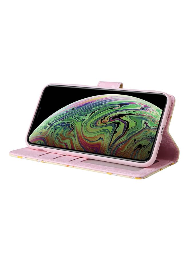 S-TOP Case For iPhone XS Max Bronzing Painting RFID Leather Case - Image 4