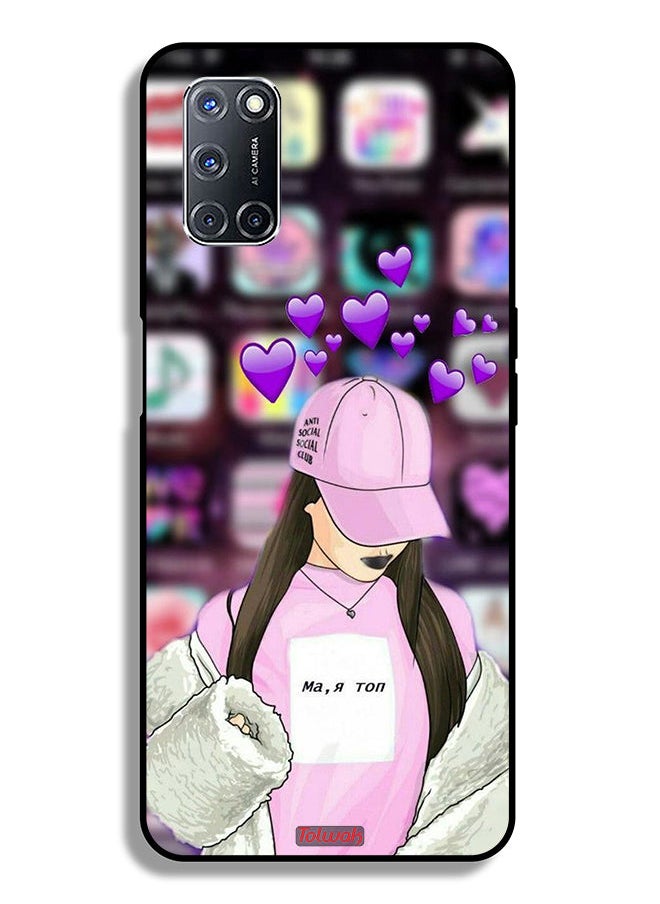 Tolwak - Oppo A92 Protective Case Cover Anti Social Club - Image 1