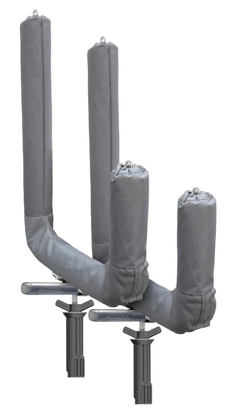 MAGMA KayakSUP Boat Rack R10625 304 Stainless Steel Storage for Kayaks Paddle Boards Fits Standard Rod holder Includes Padding TieDown Points QuickRelease Knob System - Image 2