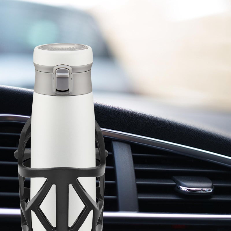 Universal Car Air Vent Cup Holder Adjustable Hollow Design Rear Seat Compatible - Image 5