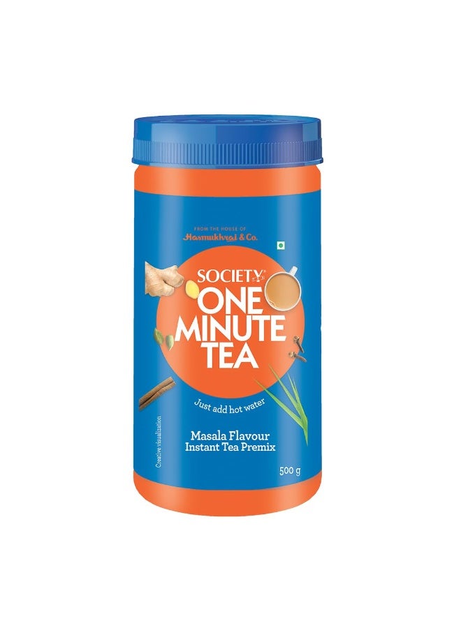 Society Tea Society OMT Masala Instant Tea Premix 500g Jar - Image 1