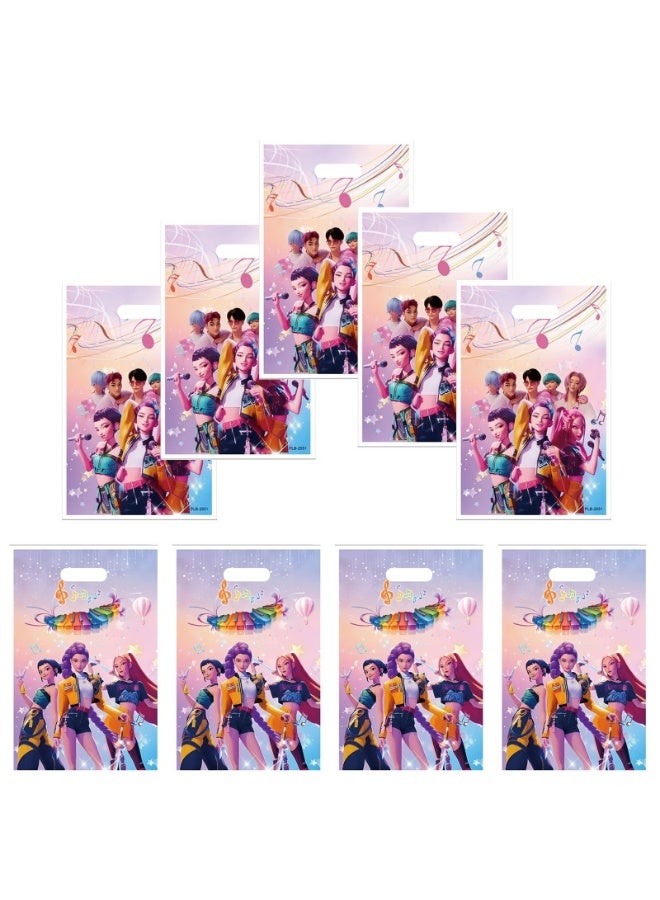 Party 20PCS themed pattern birthday party supplies cartoon candy bags tote bags children's gift bags - Image 2
