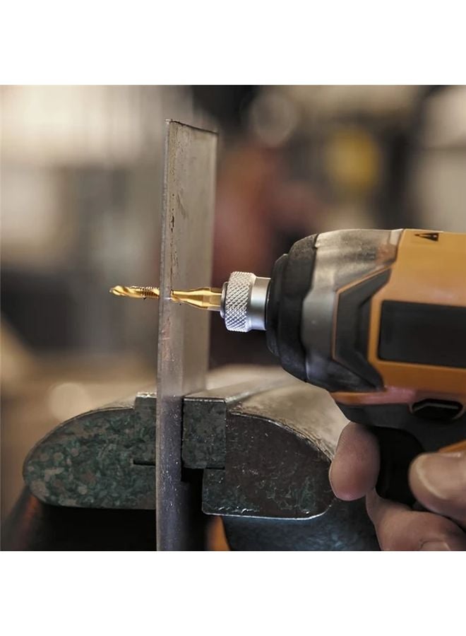 7pcs High Speed Drill Tap Set M3 M4 M5 M6 M8 M10 For Screw Tapping And Hole Making - Image 5