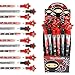 TINYMILLS 24 Pcs Ninjas Multi Point Stackable Push Pencil Assortment with Eraser for Ninja Birthday Party Favor Prize Carnival Goodie Bag Stuffers Classroom Rewards Pinata Fillers - Image 3