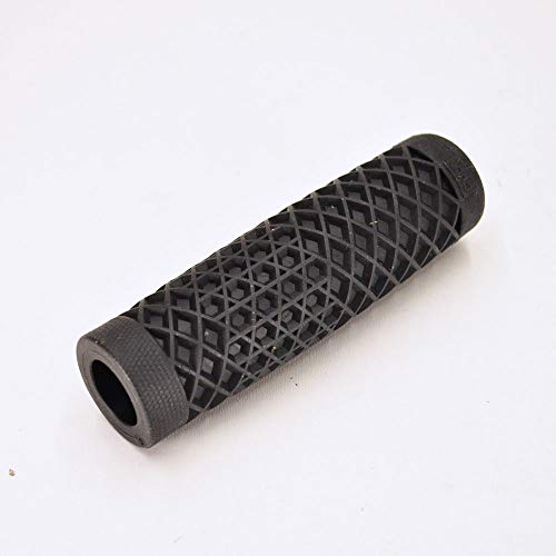 Billet Proof Designs Vans"Waffle" Pattern Rubber Motorcycle Grips - BLACK - Sold as a pair for 7/8" bars - Made In The USA … - Image 5