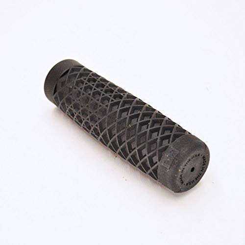 Billet Proof Designs Vans"Waffle" Pattern Rubber Motorcycle Grips - BLACK - Sold as a pair for 7/8" bars - Made In The USA … - Image 4