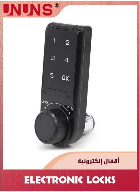 Keyless Entry Door Lock,Electronic Deadbolt Smart Lock with Keypads, Keypad Lock,Touchscreen Auto Lock,Anti-Peeking Password And Backlit Design