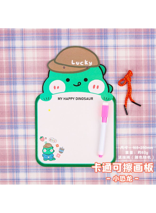 Cartoon Erasable Drawing Board Children Graffiti Message Board Kindergarten Cute Small Gift Student Whiteboard Stationery - Image 1