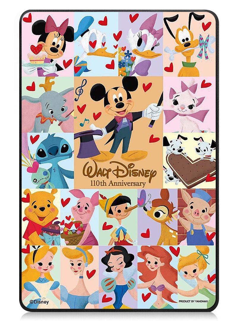 Theodor Protective Flip Case For Apple iPad Pro 11 (2024) With Trifold Stand Auto Wake Sleep Shockproof Cover Disney 110 anniversary  - Image 1