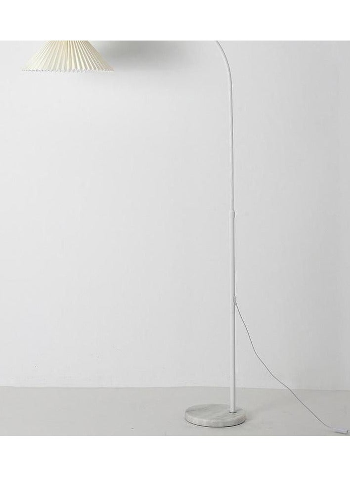 DubaiGallery Pleated Floor Lamp Nordic Creative Retro Luxury Lamp for Living Room, Study, and Bedroom with 12W Remote Control and Bulb - Image 3