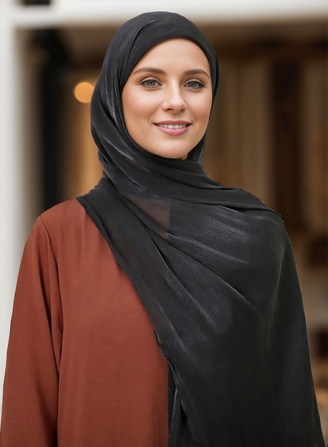 آي إس آي النساء حجاب ممتازة المواد الحجاب ملفوفة حول الشعر الحجاب - Image 2