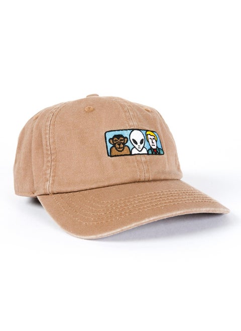Alien Missing Link Embroidered-Twill Cap - Brown