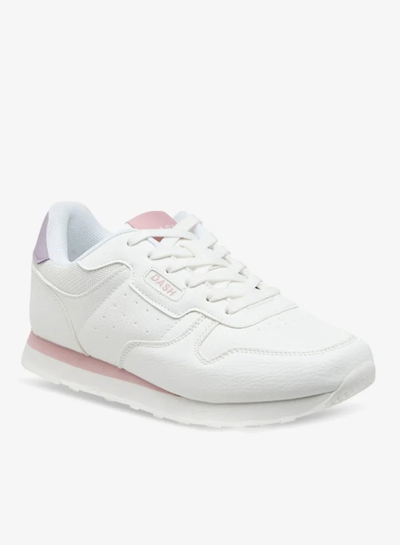 Dash Panelled Lace-Up Sports Shoes