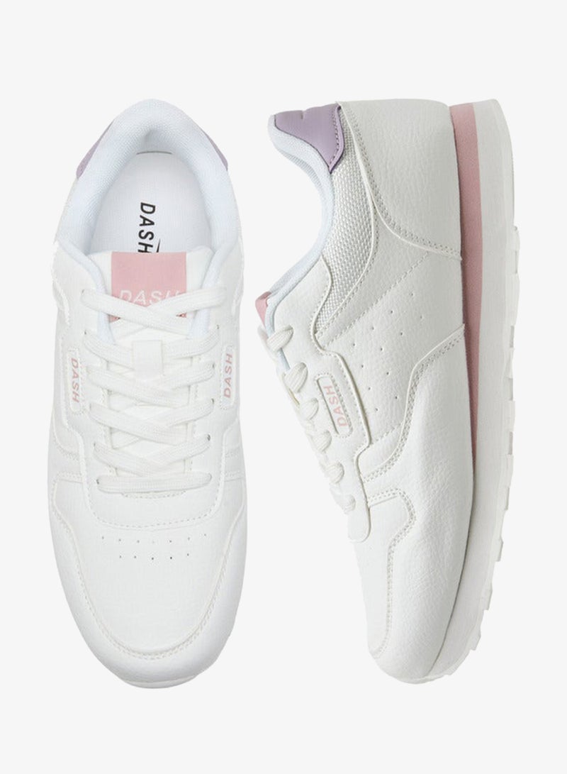 Dash Panelled Lace-Up Sports Shoes - Image 1